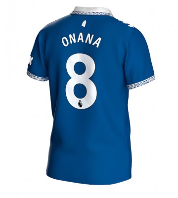 Everton Amadou Onana #8 Domácí Dres 2023-24 Krátkým Rukávem