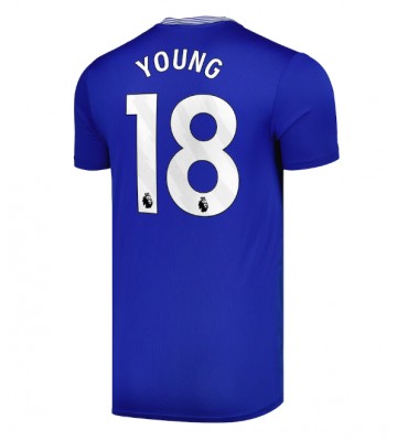 Everton Ashley Young #18 Domácí Dres 2024-25 Krátkým Rukávem