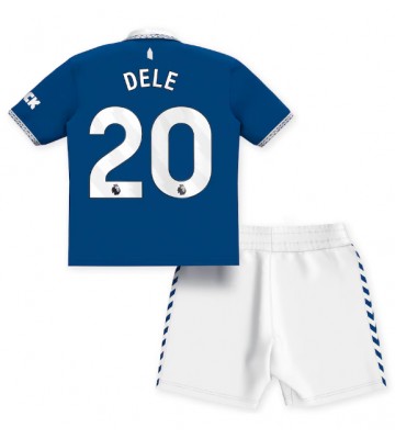 Everton Dele Alli #20 Domácí dres komplet pro Děti 2023-24 Krátkým Rukávem (+ Krátké kalhoty)