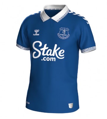 Everton Domácí Dres 2023-24 Krátkým Rukávem