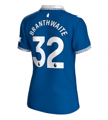 Everton Jarrad Branthwaite #32 Domácí Dres pro Dámy 2023-24 Krátkým Rukávem