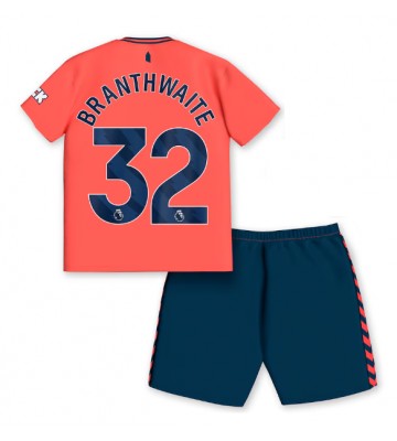 Everton Jarrad Branthwaite #32 Venkovní dres komplet pro Děti 2023-24 Krátkým Rukávem (+ Krátké kalhoty)