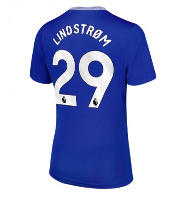 Everton Jesper Lindstrom #29 Domácí Dres pro Dámy 2024-25 Krátkým Rukávem