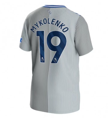 Everton Vitaliy Mykolenko #19 Alternativní Dres 2023-24 Krátkým Rukávem