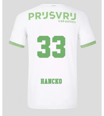 Feyenoord David Hancko #33 Alternativní Dres 2023-24 Krátkým Rukávem