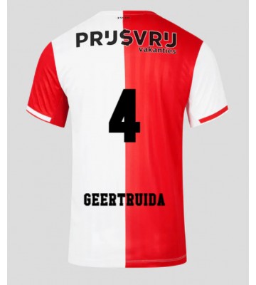 Feyenoord Lutsharel Geertruida #4 Domácí Dres 2023-24 Krátkým Rukávem