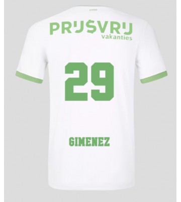 Feyenoord Santiago Gimenez #29 Alternativní Dres 2023-24 Krátkým Rukávem