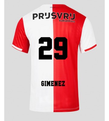 Feyenoord Santiago Gimenez #29 Domácí Dres 2023-24 Krátkým Rukávem