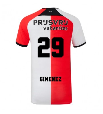 Feyenoord Santiago Gimenez #29 Domácí Dres 2024-25 Krátkým Rukávem