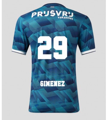 Feyenoord Santiago Gimenez #29 Venkovní Dres 2023-24 Krátkým Rukávem