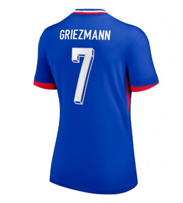 Francie Antoine Griezmann #7 Domácí Dres pro Dámy ME 2024 Krátkým Rukávem