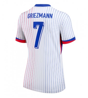 Francie Antoine Griezmann #7 Venkovní Dres pro Dámy ME 2024 Krátkým Rukávem