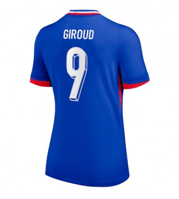 Francie Olivier Giroud #9 Domácí Dres pro Dámy ME 2024 Krátkým Rukávem