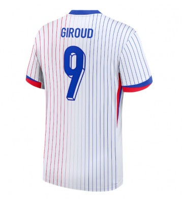 Francie Olivier Giroud #9 Venkovní Dres ME 2024 Krátkým Rukávem