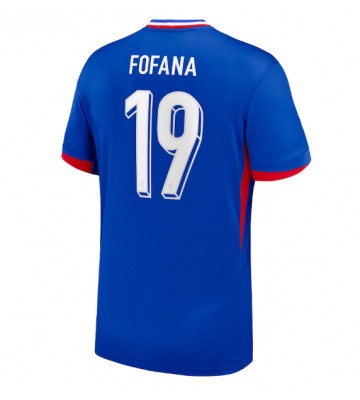 Francie Youssouf Fofana #19 Domácí Dres ME 2024 Krátkým Rukávem