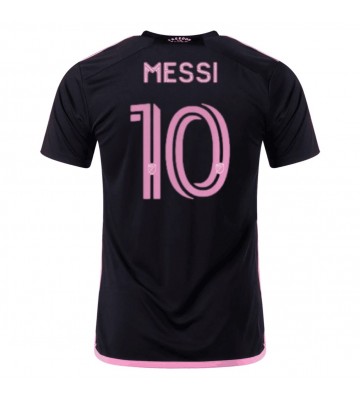 Inter Miami Lionel Messi #10 Venkovní Dres 2023-24 Krátkým Rukávem