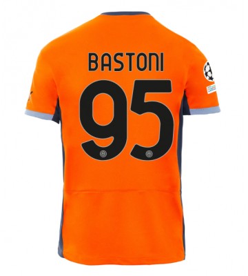 Inter Milan Alessandro Bastoni #95 Alternativní Dres 2023-24 Krátkým Rukávem