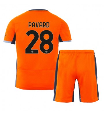 Inter Milan Benjamin Pavard #28 Alternativní dres komplet pro Děti 2023-24 Krátkým Rukávem (+ Krátké kalhoty)