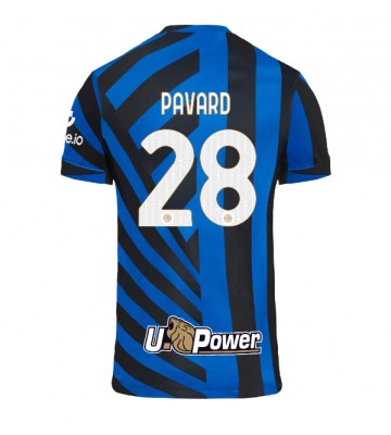 Inter Milan Benjamin Pavard #28 Domácí Dres 2024-25 Krátkým Rukávem