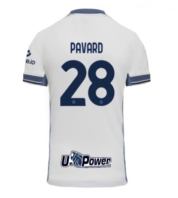 Inter Milan Benjamin Pavard #28 Venkovní Dres 2024-25 Krátkým Rukávem