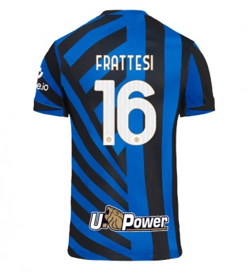 Inter Milan Davide Frattesi #16 Domácí Dres 2024-25 Krátkým Rukávem