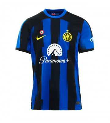 Inter Milan Domácí Dres 2023-24 Krátkým Rukávem