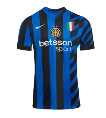 Inter Milan Domácí Dres 2024-25 Krátkým Rukávem