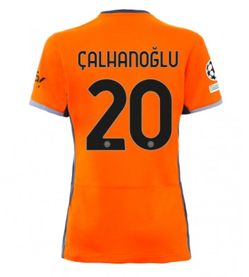 Inter Milan Hakan Calhanoglu #20 Alternativní Dres pro Dámy 2023-24 Krátkým Rukávem