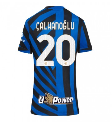 Inter Milan Hakan Calhanoglu #20 Domácí Dres pro Dámy 2024-25 Krátkým Rukávem