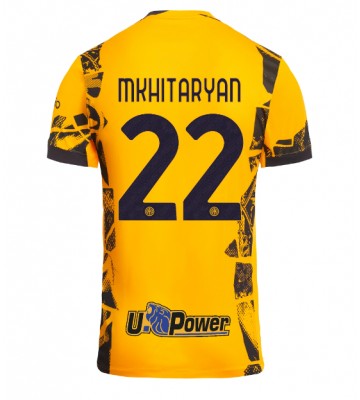 Inter Milan Henrikh Mkhitaryan #22 Alternativní Dres 2024-25 Krátkým Rukávem