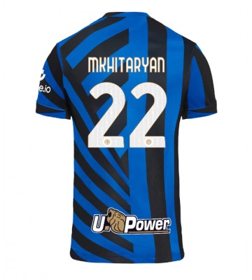 Inter Milan Henrikh Mkhitaryan #22 Domácí Dres 2024-25 Krátkým Rukávem