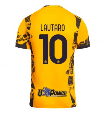 Inter Milan Lautaro Martinez #10 Alternativní Dres 2024-25 Krátkým Rukávem