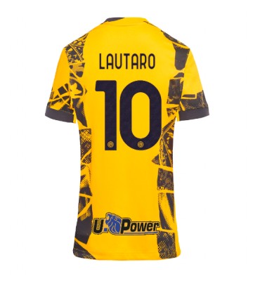 Inter Milan Lautaro Martinez #10 Alternativní Dres pro Dámy 2024-25 Krátkým Rukávem