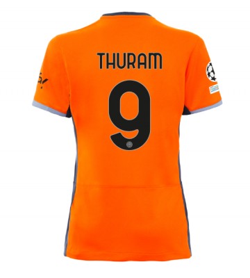 Inter Milan Marcus Thuram #9 Alternativní Dres pro Dámy 2023-24 Krátkým Rukávem