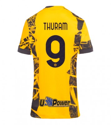 Inter Milan Marcus Thuram #9 Alternativní Dres pro Dámy 2024-25 Krátkým Rukávem