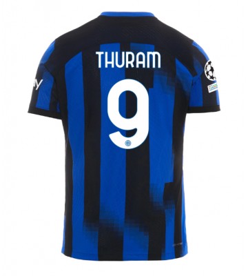 Inter Milan Marcus Thuram #9 Domácí Dres 2023-24 Krátkým Rukávem