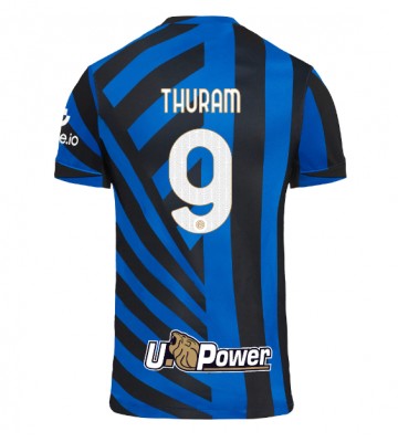 Inter Milan Marcus Thuram #9 Domácí Dres 2024-25 Krátkým Rukávem