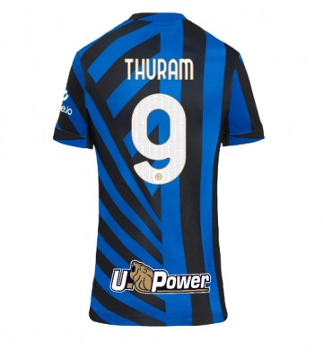 Inter Milan Marcus Thuram #9 Domácí Dres pro Dámy 2024-25 Krátkým Rukávem