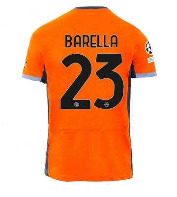 Inter Milan Nicolo Barella #23 Alternativní Dres 2023-24 Krátkým Rukávem