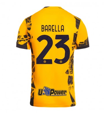 Inter Milan Nicolo Barella #23 Alternativní Dres 2024-25 Krátkým Rukávem