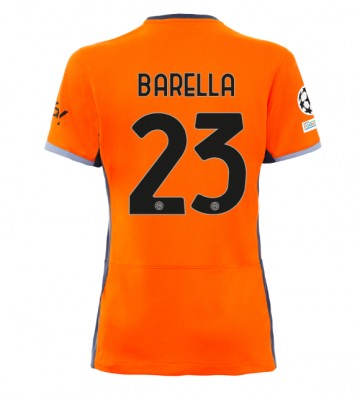 Inter Milan Nicolo Barella #23 Alternativní Dres pro Dámy 2023-24 Krátkým Rukávem