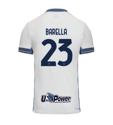 Inter Milan Nicolo Barella #23 Venkovní Dres 2024-25 Krátkým Rukávem