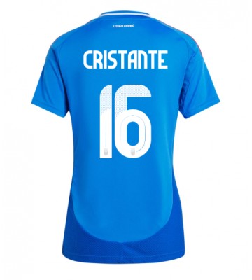 Itálie Bryan Cristante #16 Domácí Dres pro Dámy ME 2024 Krátkým Rukávem