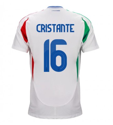 Itálie Bryan Cristante #16 Venkovní Dres ME 2024 Krátkým Rukávem