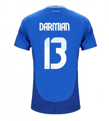 Itálie Matteo Darmian #13 Domácí Dres ME 2024 Krátkým Rukávem