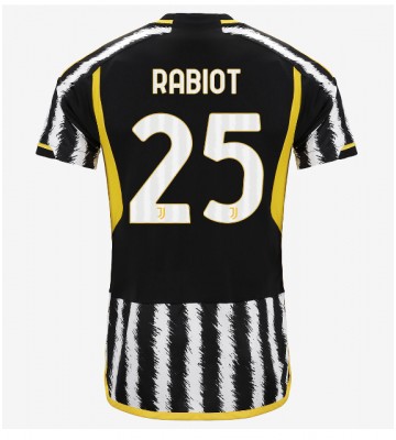 Juventus Adrien Rabiot #25 Domácí Dres 2023-24 Krátkým Rukávem