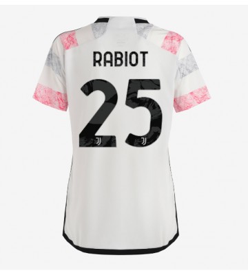 Juventus Adrien Rabiot #25 Venkovní Dres pro Dámy 2023-24 Krátkým Rukávem