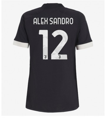 Juventus Alex Sandro #12 Alternativní Dres pro Dámy 2023-24 Krátkým Rukávem