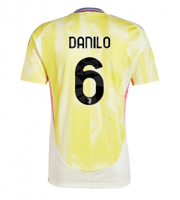 Juventus Danilo Luiz #6 Venkovní Dres 2024-25 Krátkým Rukávem