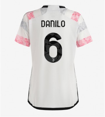 Juventus Danilo Luiz #6 Venkovní Dres pro Dámy 2023-24 Krátkým Rukávem